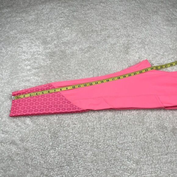 Zyia Coral Flower Power Luxe High Rise 7/8 Legging - Picture 12 of 13